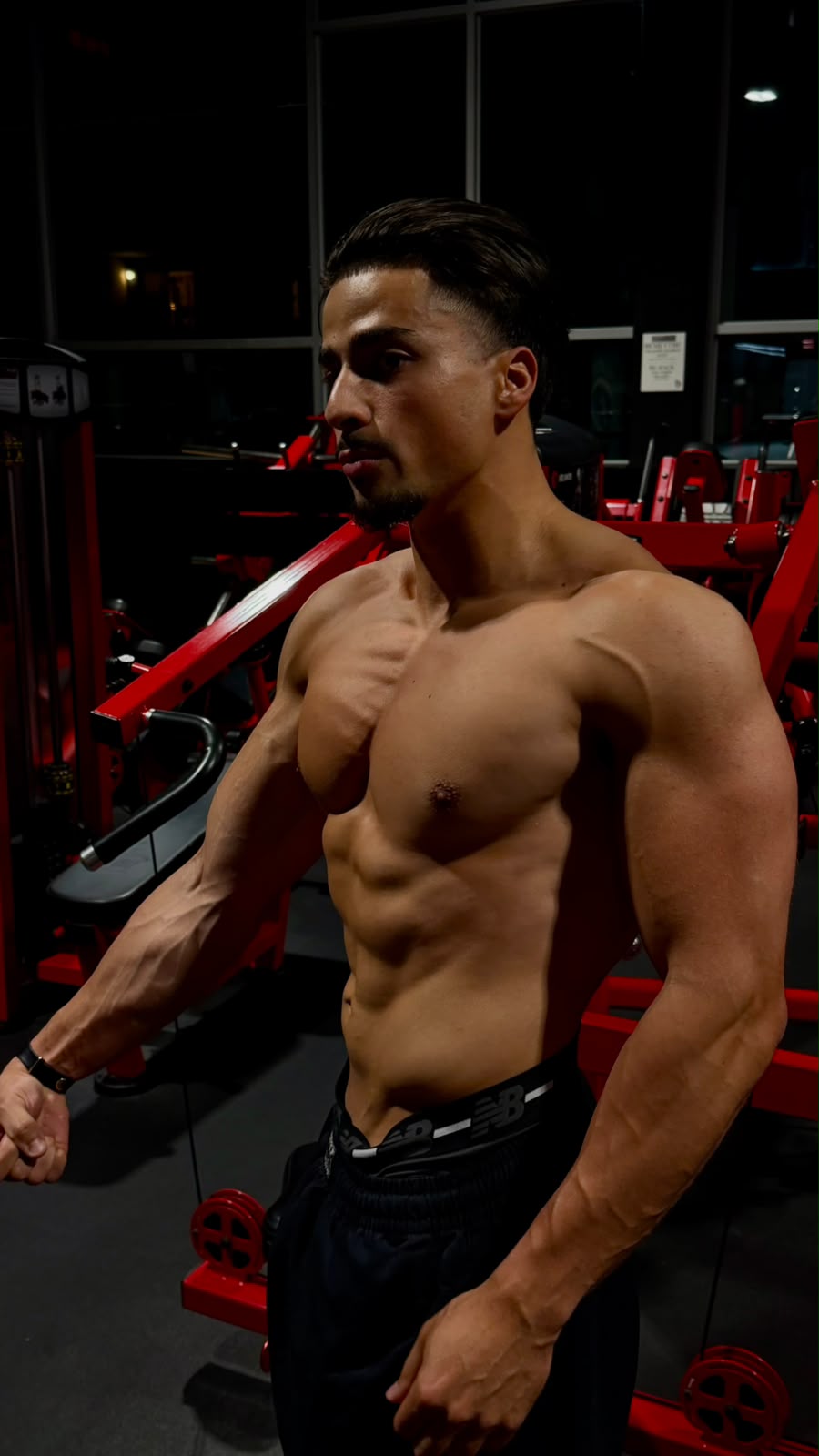 Firas Leghouil after completing his physical transformation